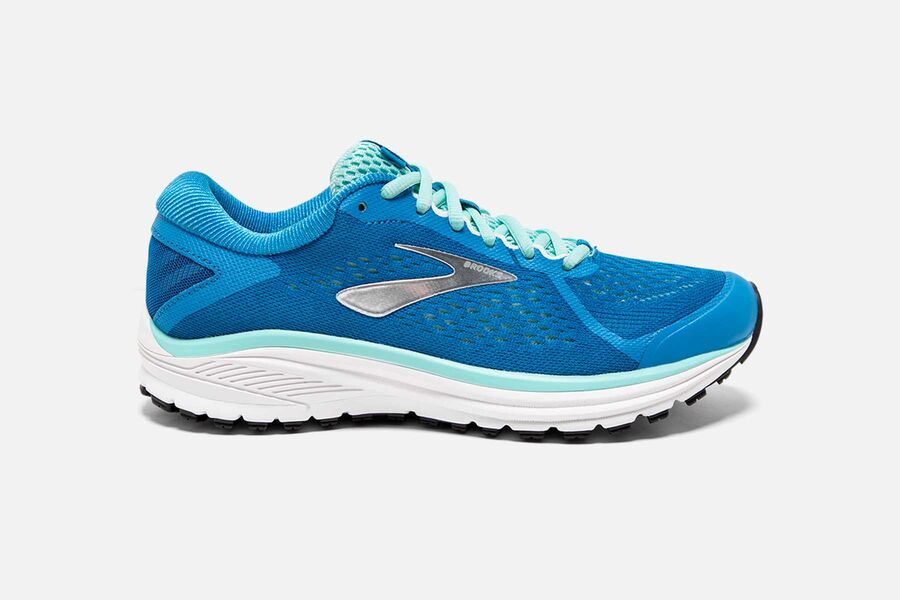 Zapatillas Running Brooks Aduro 6 Hombre Azules/Plateadas/Blancas Comprar JQBM61984